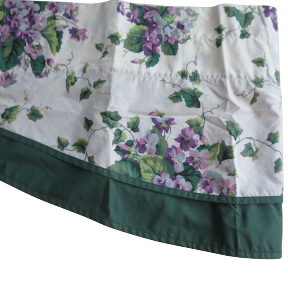 Vintage Waverly Garden Room Sweet Violets Curtain Valance 14" X 72" Unlined - Picture 4 of 8